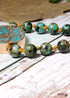 Boho Necklace, Blue Turquoise Breads